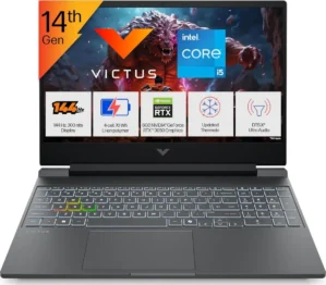 HP Victus 15-fa2303tx Gaming Laptop (14th Gen Core i5/ 24GB/ 512GB SSD/ Win11/ 6GB RTX3050)