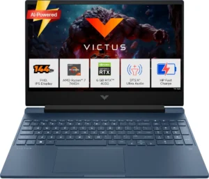 HP Victus 15-fb3130AX Gaming Laptop (AMD Ryzen 7 7445H/ 16GB/ 512GB SSD/ Win11/ 6GB RTX 4050)