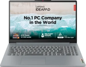 Lenovo IdeaPad Slim 3 15ABR8 82XM00A7IN Laptop (AMD Ryzen 5 7530U/ 8GB/ 512GB SSD/ Win11 Home)