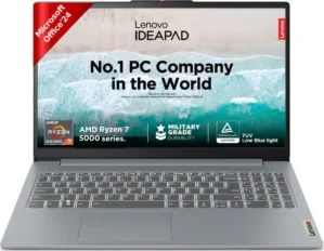 Lenovo IdeaPad Slim 3 15ABR8 82XM0114IN Laptop (AMD Ryzen 7 5825U/ 16GB/ 512GB SSD/ Win11 Home)