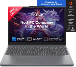 Lenovo IdeaPad Slim 3 83K4004VIN Laptop (Intel Core 5 210H/ 24GB/ 1TB SSD/ Win11)