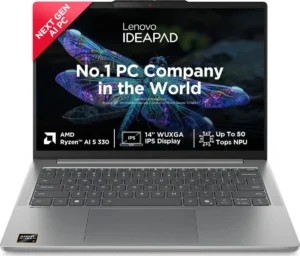 Lenovo IdeaPad Slim 5 14AKP10 83HX008XIN Laptop (AMD Ryzen AI 5 330/ 16GB RAM/ 512GB SSD/ Win 11)