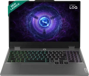 Lenovo LOQ 2024 15IRX9 83DV01A8IN Gaming Laptop (13th Gen Core i5/ 16GB/ 512GB SSD/ Win11/ 6GB RTX4050)