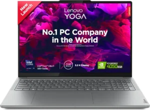 Lenovo Yoga Pro 9 16IMH9 83DN004VIN Laptop (Intel Evo Core Ultra 9 185H/ 32GB/ 1TB SSD/ Win11 Home/ 6GB Graphics)