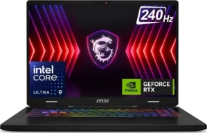 MSI Crosshair 16 HX AI D2XWFKG Gaming Laptop (Intel Core Ultra 9 275HX / 16GB/ 1TB SSD/ Win11 Home/ 8GB Graphics RTX 5060)