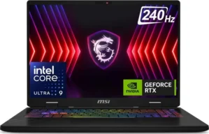 MSI Crosshair 17 HX AI D2XWGKG-031IN Gaming Laptop (Intel Core Ultra 9 275HX/ 32GB/ 1TB SSD/ Win11 Home/ 8GB Graphics RTX 5070)