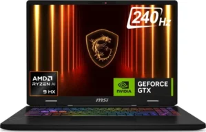 MSI Crosshair A16 HX D8WFKG-035IN Gaming Laptop (AMD Ryzen 9 8940HX / 16GB/ 1TB SSD/ Win11 Home/ 8GB Graphics RTX 5060)
