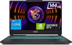 MSI Cyborg 15 A12UDX-1468IN Gaming Laptop (12th Gen Core i5/ 16GB/ 512GB SSD/ Win11/ 6GB RTX3050 Graph)