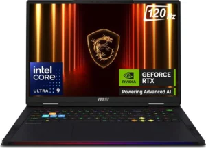 MSI Raider 18 HX AI A2XWJG-253IN Gaming Laptop (Intel Core Ultra 9 285HX/ 64GB/ 4TB SSD/ Win11/ 24GB RTX 5090 Graph)