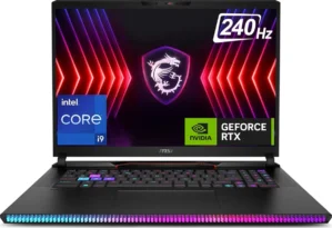 MSI Raider GE78 HX 14VHG-805IN Gaming Laptop (14th Gen Core i9/ 32GB/ 2TB SSD/ Win11 Home/ 12GB Graph)