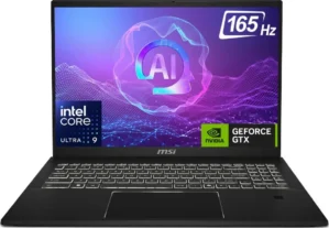 MSI Summit Pro 16 AI A2HVETG-064IN Gaming Laptop ( Intel Core Ultra 9 285H/ 32GB/ 1TB SSD/ Win11 / 6GB Graphics RTX 4050)