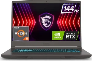 MSI Thin A15 AI B7UC-067IN Gaming Laptop (AMD Ryzen 5 7535H/ 16GB/ 512GB SSD/ Win11/ 4GB Graph)