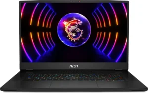 MSI Titan GT77 HX 13VH-093IN Gaming Laptop (13th Gen Core i9/ 64GB/ 2TB SSD/ Win11 Home/ 12GB Graph)
