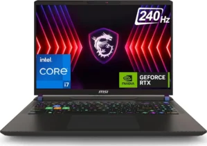 MSI Vector 16 HX A14VGG-279IN Gaming Laptop (14th Gen Core i7/ 32GB/ 1TB SSD/ Win11 Home/ 8GB Graph)