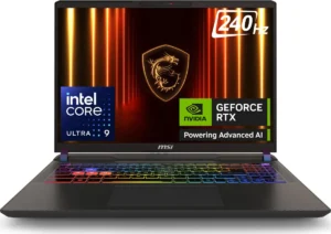 MSI Vector 16 HX AI A2XWIG-226IN Gaming Laptop (Intel Core Ultra 9 275HX/ 32GB/ 1TB SSD/ Win11/ 16GB RTX 5080 Graph)
