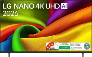 LG Nano AI NU885 65 inch Ultra HD 4K Smart LED TV (65NU885BPLA)