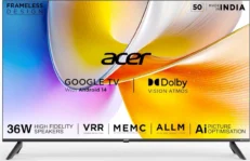 Acer I Pro Series 50 inch Ultra HD 4K Smart LED TV (AR50UDIGU2875AT)