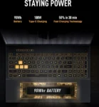 Asus TUF Gaming F16 FX608JMR-RV049WS Laptop (14th Gen Core i7/ 16GB/ 1TB SSD/ Win11/ 8GB RTX 5060-8GB Graphics)