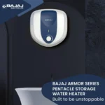 Bajaj Armor Series Pentacle 10 L Storage Water Geyser
