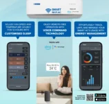 Blue Star IC518ZNURS 1.5 Ton 5 Star 2025 Inverter Split AC