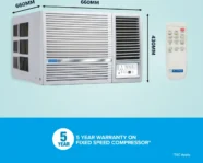 Blue Star WFE318L 1.5 Ton 3 Star 2025 Window AC