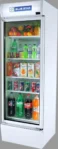 Blue Star TC550VG 475 L Single Glass Door Visi Cooler