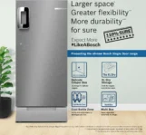 Bosch CST20S23PI 207 L 3 Star Single Door Refrigerator