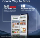 Bosch CST22U14PI 226 L 4 Star Single Door Refrigerator