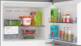 Bosch Serie 4 CTC35S031I 334 L 3 Star Double Door Refrigerator