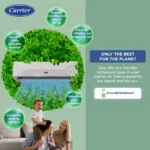 Carrier CAI18CE5R34W0 1.5 Ton 5 Star 2024 Inverter Split AC