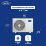 Carrier ESTER Exi CAI18ES5R34F0 1.5 Ton 5 Star 2024 Inverter Split AC