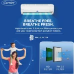 Carrier Ester Pro Exi CAI18ES5R34F1 1.5 Ton 5 Star 2024 Inverter Split AC