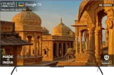 Croma CREL075UGC024602 75 inch Ultra HD 4K smart QLED TV