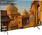 Croma CREL075UGC024602 75 inch Ultra HD 4K smart QLED TV