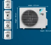 Daikin FTKU35UV16W 1 Ton 5 Star 2024 Inverter Split AC