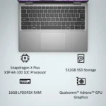 Dell 14 Inspiron 5441 Laptop (Snapdragon X Plus X1P-64-100/ 16GB/ 512GB SSD/ Win11)