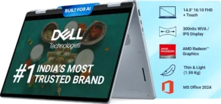 Dell 14 Plus DB04255 2-in-1 Laptop (AMD Ryzen AI 7 350/ 16 GB/ 1TB SSD/Windows 11 Home)