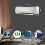 Godrej EI 30LINV3R32-WWR 2.5 Ton 3 Star Inverter Split AC
