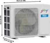 Godrej GIC 18TTC3-GVA 1.5 Ton 3 Star 2021 Inverter Split AC