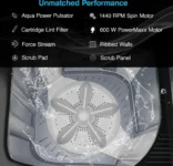 Godrej WS EDGE UNO 120 5.0 PB4 12 Kg Semi Automatic Washing Machine