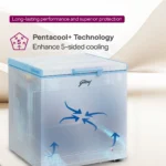 Godrej DH ESNCH 225D 207 L 4 Star Single Door Deep Freezer