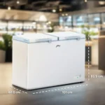 Godrej DH ESNCH 325D 2HCNP RW 302 L Double Door Deep Freezer