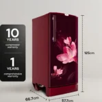 Godrej RD 195E TAF 185 L 5 Star Single Door Refrigerator