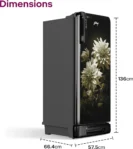 Godrej RD E-IMPRESS 215E TDIE 194 L 5 Star Single Door Refrigerator
