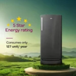 Godrej RD EMARVEL 230E TDI 207 L 5 Star Single Door Refrigerator