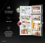 Godrej RF EON 438B RCI CH GD 436 L 2 Star Double Door Refrigerator