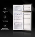 Godrej RF EON 438B RCI MT BK 436 L 2 Star Double Door Refrigerator