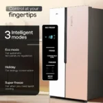 Godrej RS EONVELVET 646C RIT OP RS 600 L Side by Side Door Refrigerator