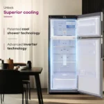 Godrej RT EONVALOR 280D RCIF 244 L 4 Star Double Door Refrigerator