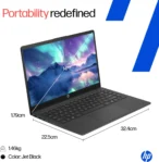 HP 14s-dq3141TU Laptop (Intel Celeron N4500/ 8GB/ 512GB SSD/ Win11 Home)